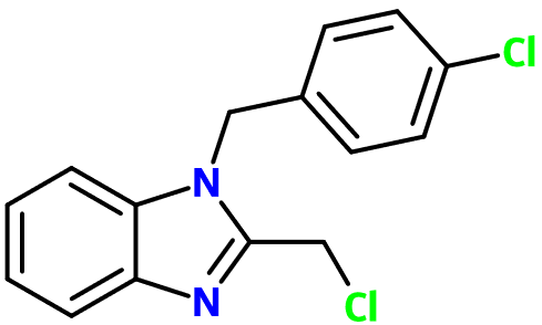 (image for) MC017650 1-(4-Chlorobenzyl)-2-(chloromethyl)-1H-benzimidazole
